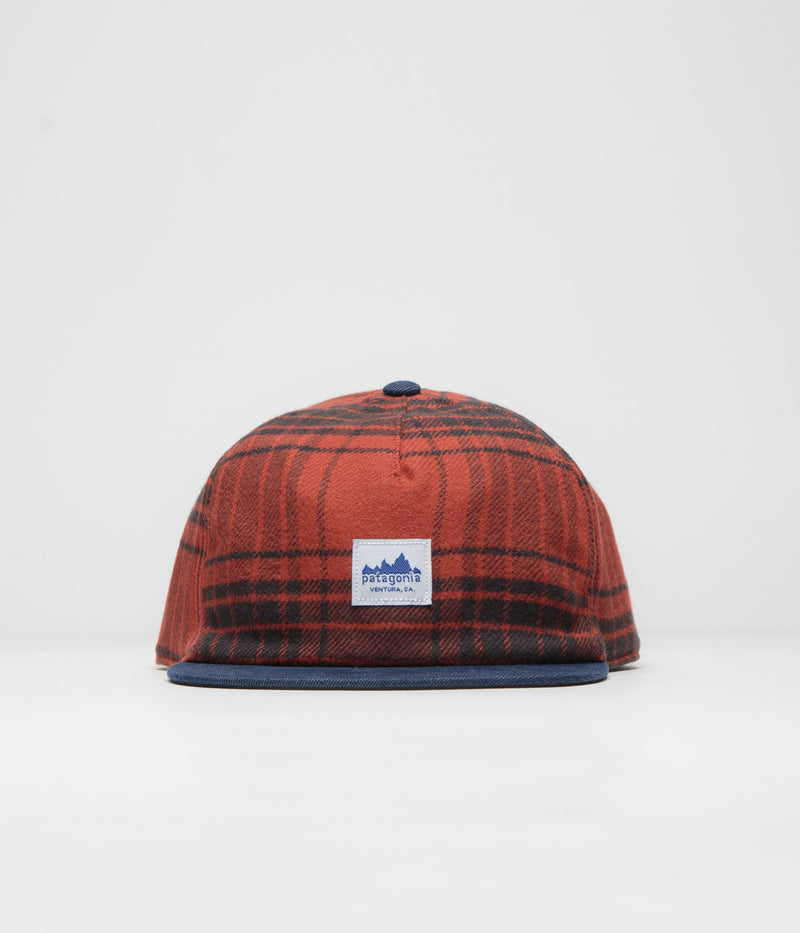 Patagonia Range Cap in Cascade: Burnished Red