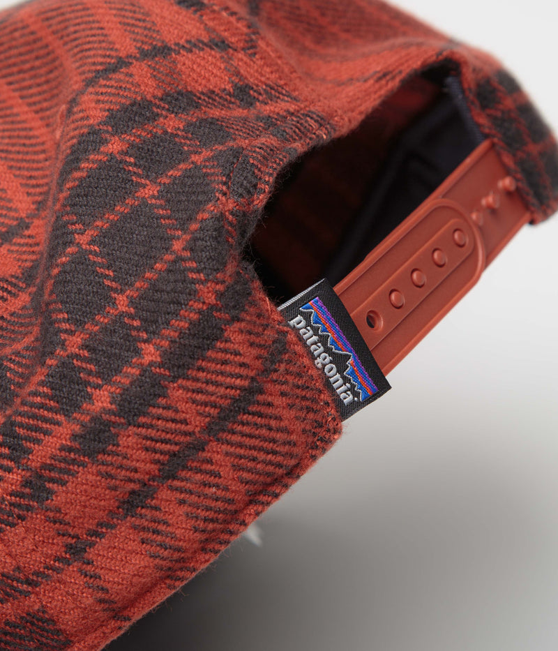 Patagonia Range Cap in Cascade: Burnished Red