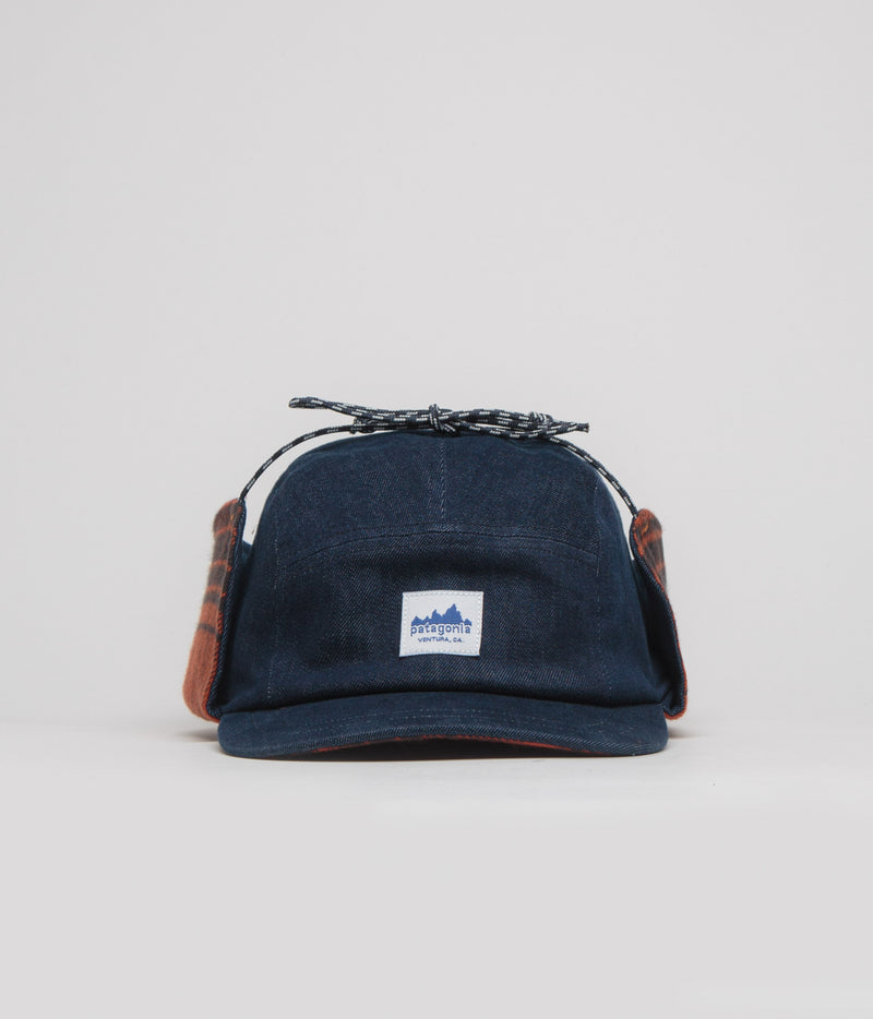Patagonia Range Earflap Cap in Cascade: Burnished Red