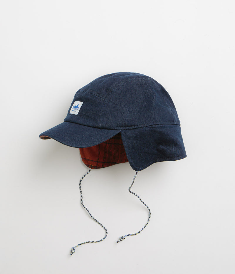 Patagonia Range Earflap Cap in Cascade: Burnished Red
