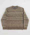 Patagonia Recycled Wool Sweatshirt in Helmsman: Seabird Grey