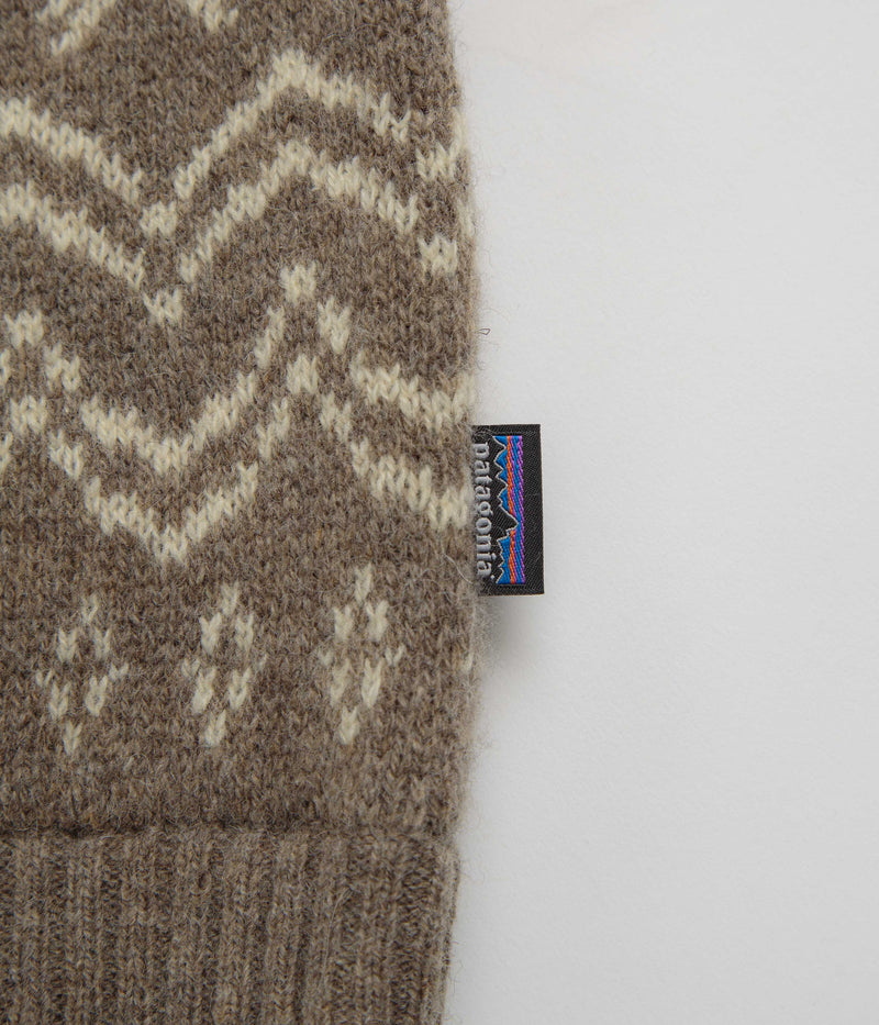 Patagonia Recycled Wool Sweatshirt in Helmsman: Seabird Grey