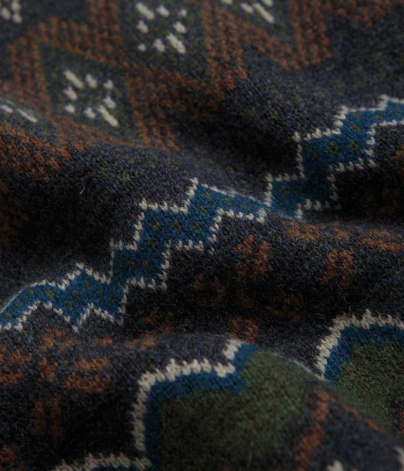 Patagonia Recycled Wool Sweatshirt in Helmsman: Smolder Blue