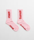 Pawa Speed Sports Raceday Socks in Sakura Pink