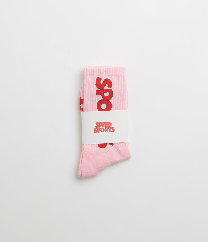 Pawa Speed Sports Raceday Socks in Sakura Pink