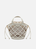 Petra Small Leather Bucket Handbags S/26