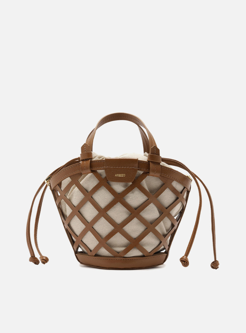 Petra Small Leather Bucket Handbags S/26