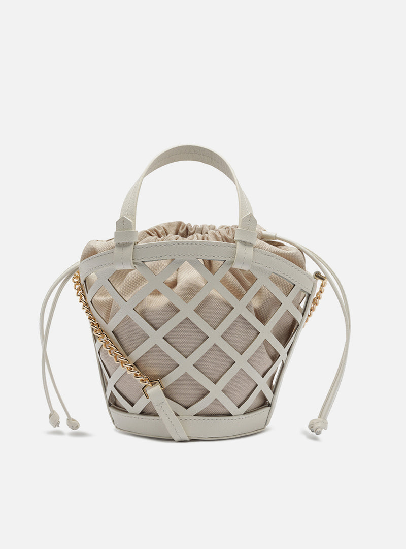 Petra Small Leather Bucket Handbags S/26