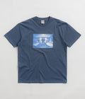 Polar Angel Man T-Shirt in Grey Blue