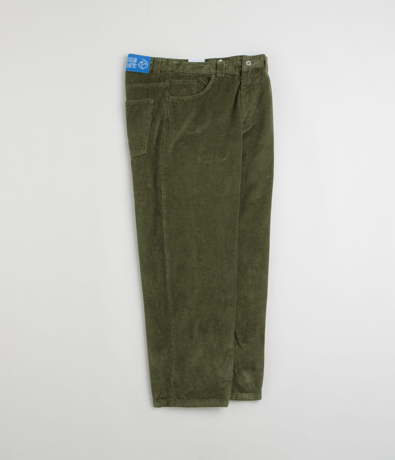 Polar Big Boy Cord Pants in Uniform Green