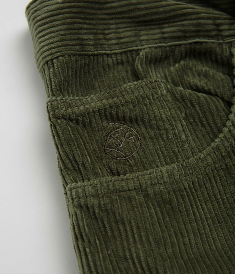 Polar Big Boy Cord Pants in Uniform Green