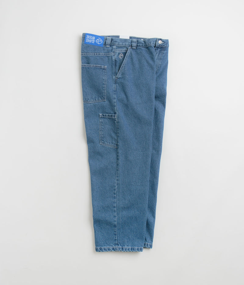 Polar Big Boy Work Pants in Blue Wash