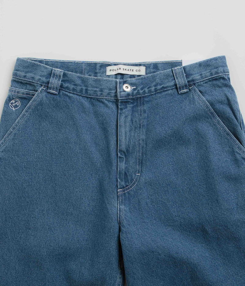 Polar Big Boy Work Pants in Blue Wash