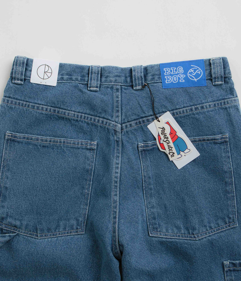 Polar Big Boy Work Pants in Blue Wash