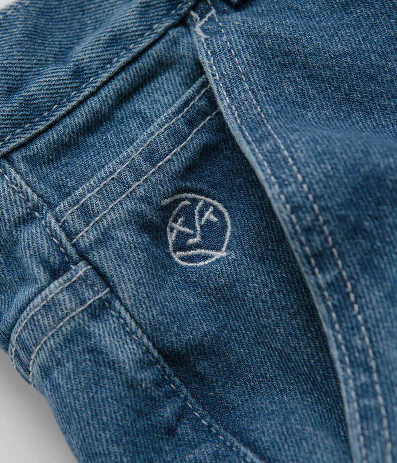 Polar Big Boy Work Pants in Blue Wash