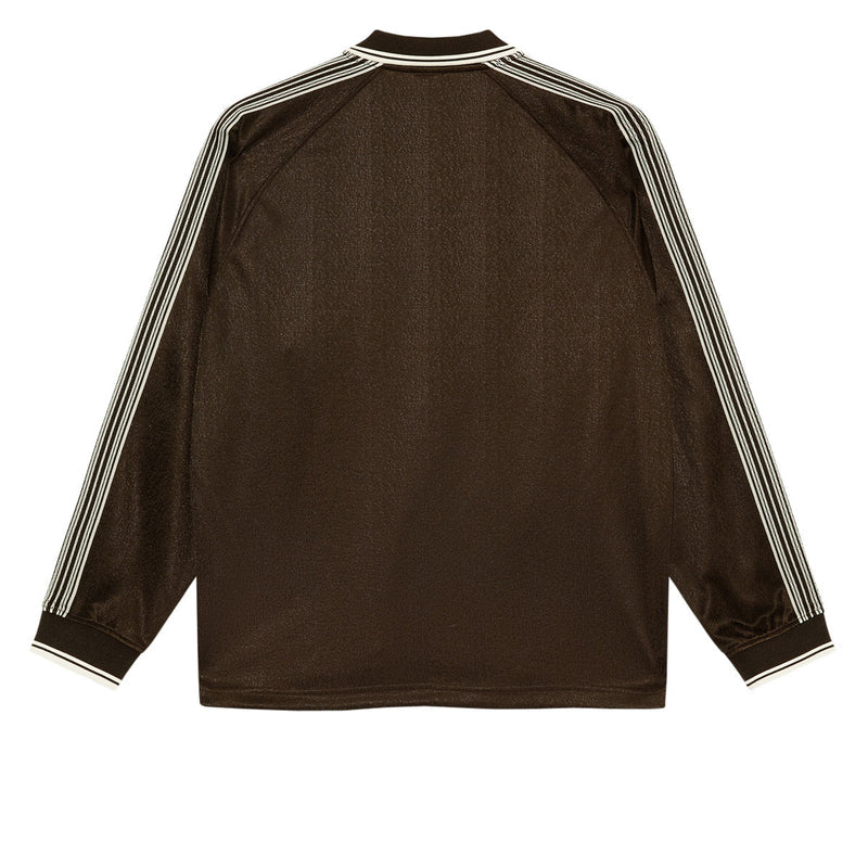 Polar Davie Long Sleeve Shirt - Chocolate/Ivory