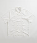 Polar Double P Bowling Shirt in Cloud White