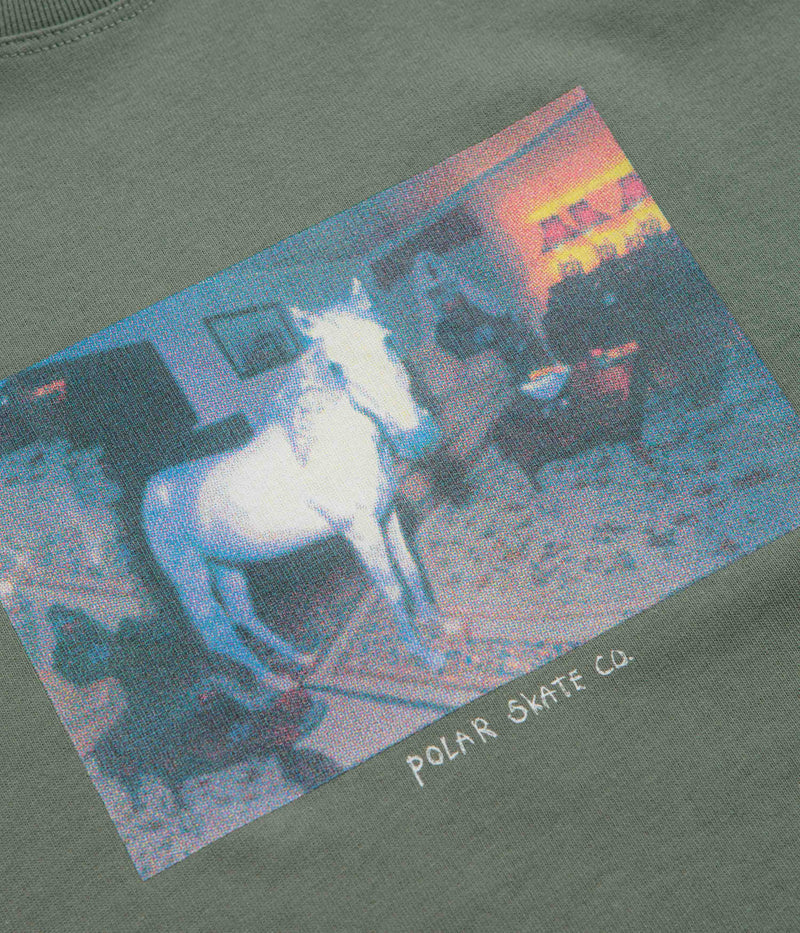 Polar Horse Dream T-Shirt in Jade Green