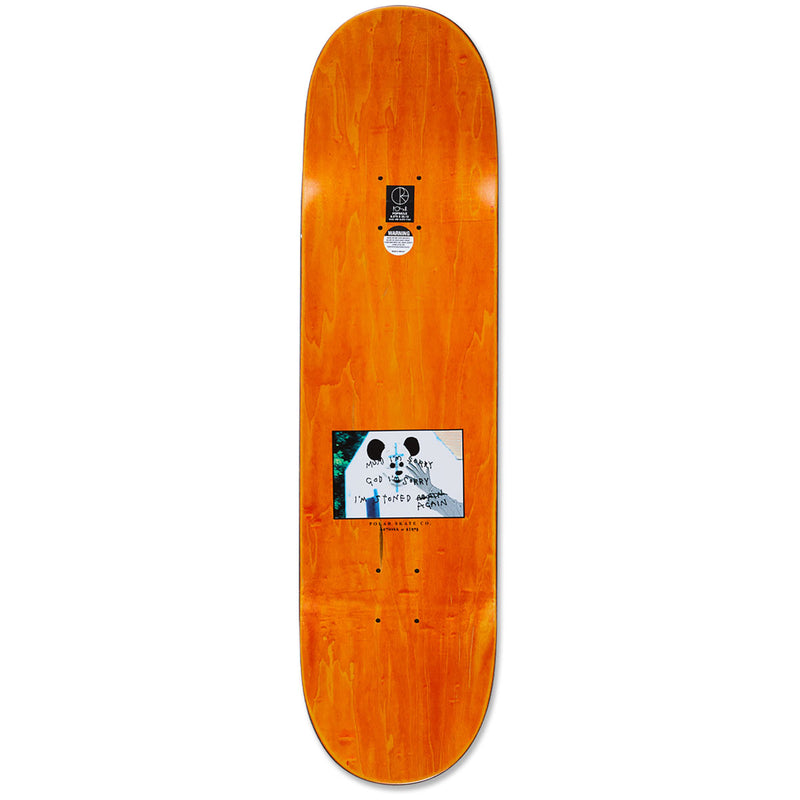 Polar Nick Boserio Jesus Skateboard Deck - 8.38"
