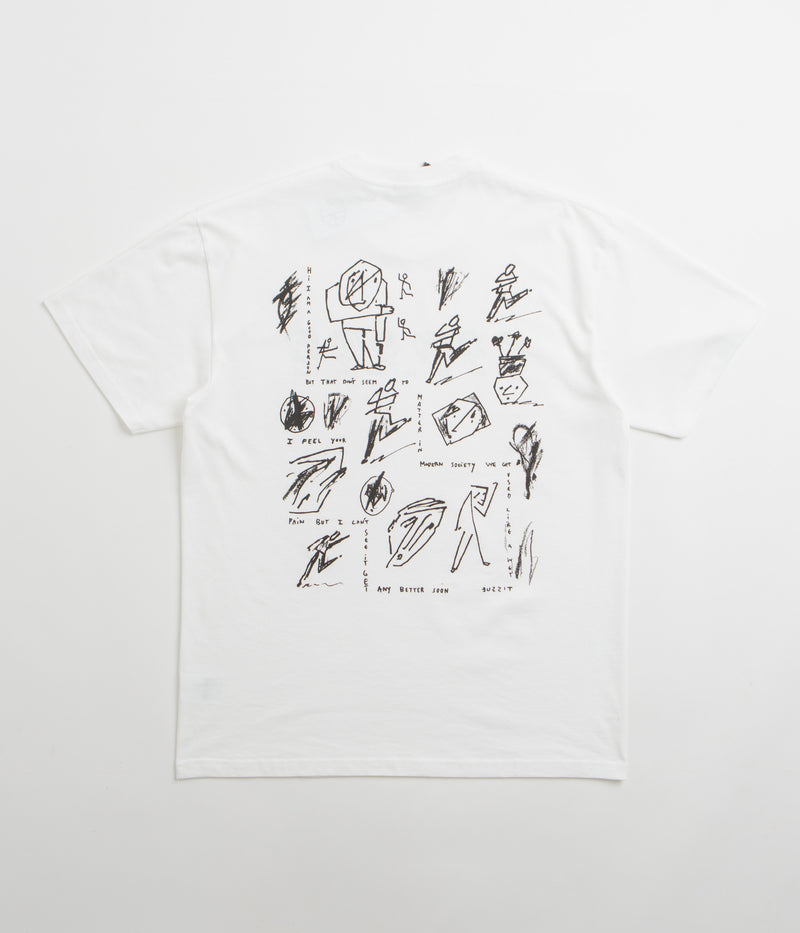 Polar Sad at Times T-Shirt in White