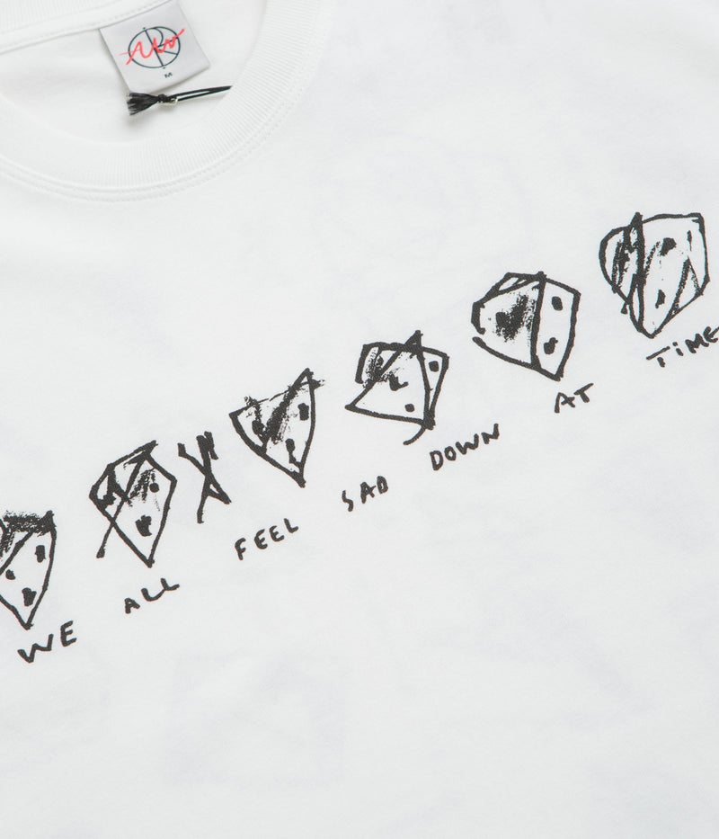 Polar Sad at Times T-Shirt in White