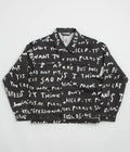 Polar Sad Notes Patrik Jacket in Black and White