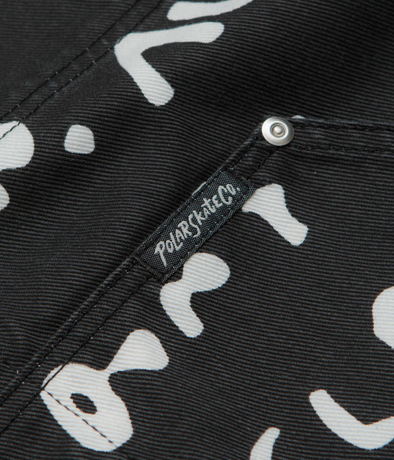Polar Sad Notes Patrik Jacket in Black and White