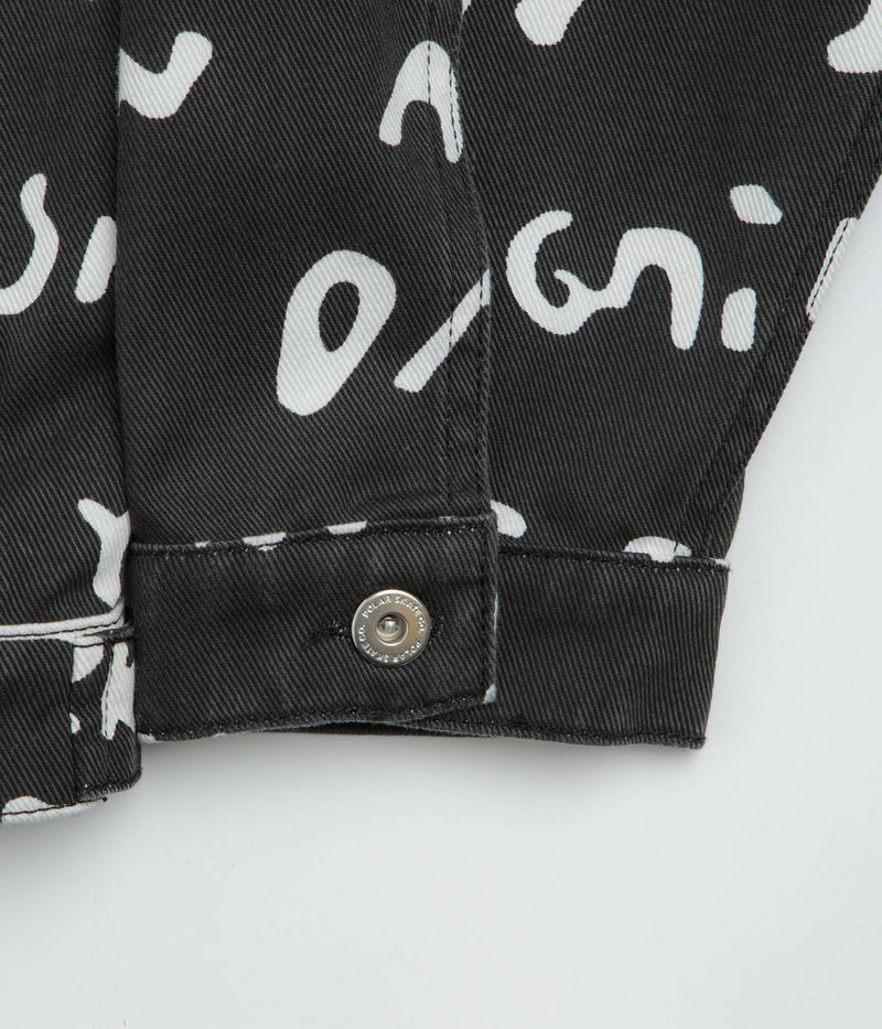 Polar Sad Notes Patrik Jacket in Black and White