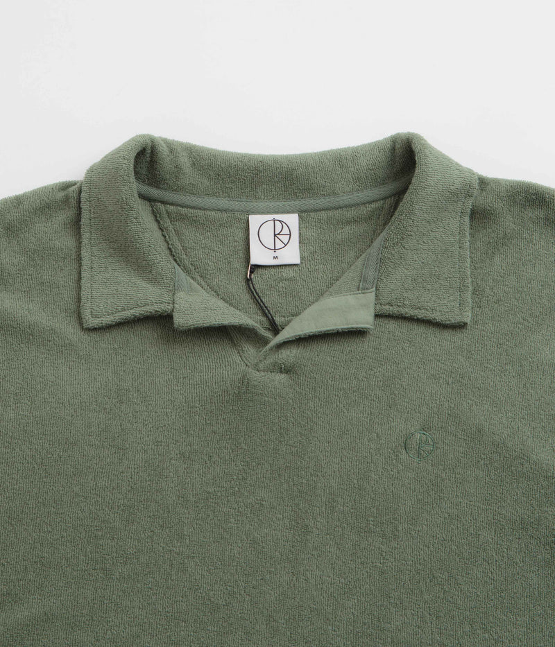 Polar Serge Polo Shirt in Jade Green