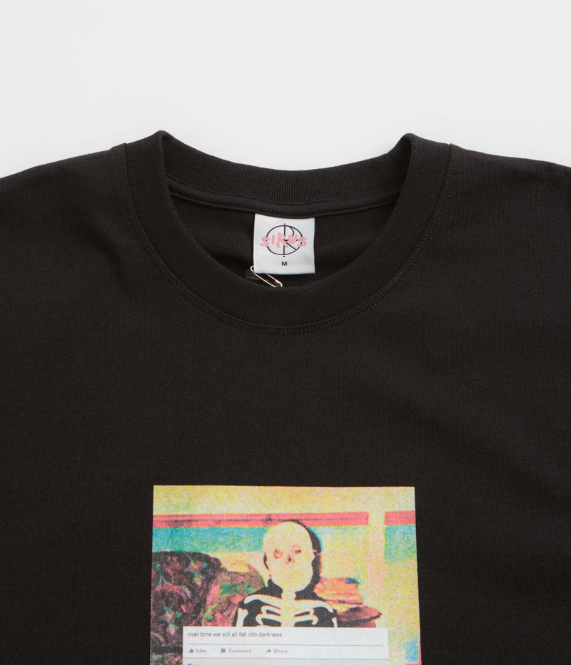 Polar Skeleton Kid T-Shirt in Black