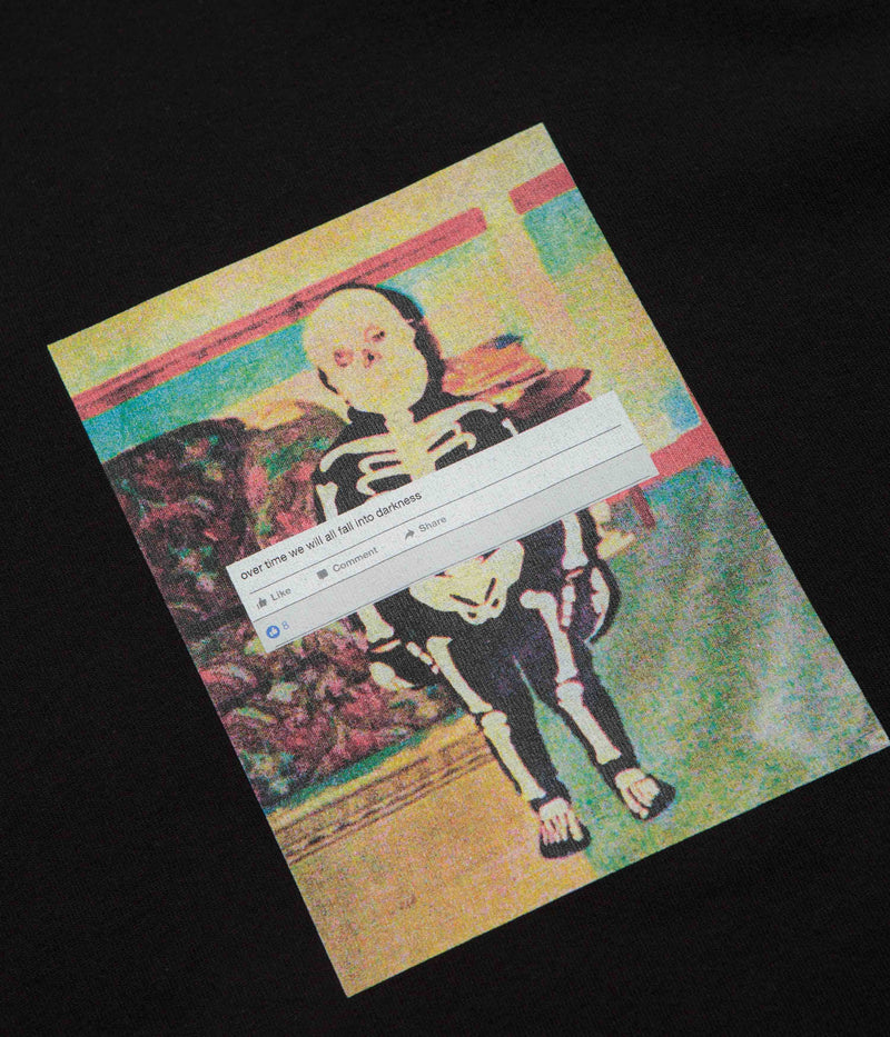 Polar Skeleton Kid T-Shirt in Black