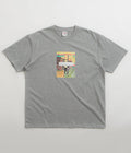 Polar Skeleton Kid T-Shirt in Heather Grey