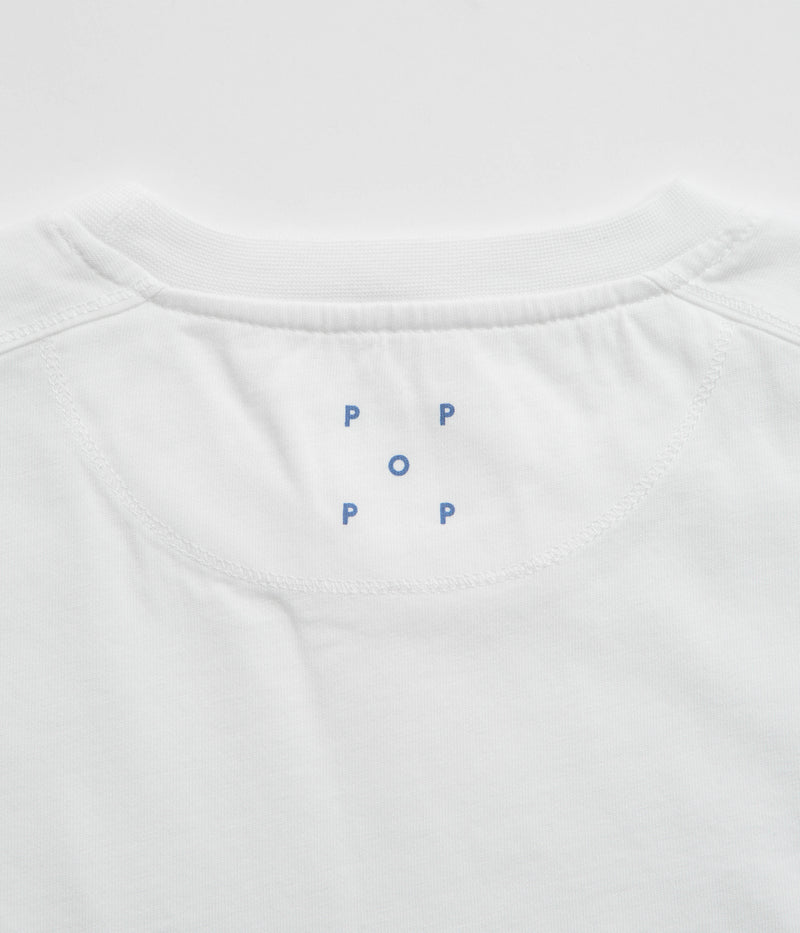 Pop Trading Company Continental T-Shirt in White