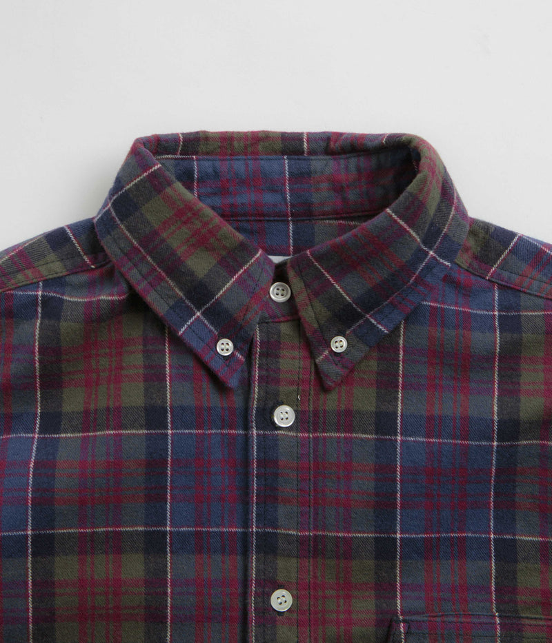 Pop Trading Company Flannel BD Shirt in Multicolour