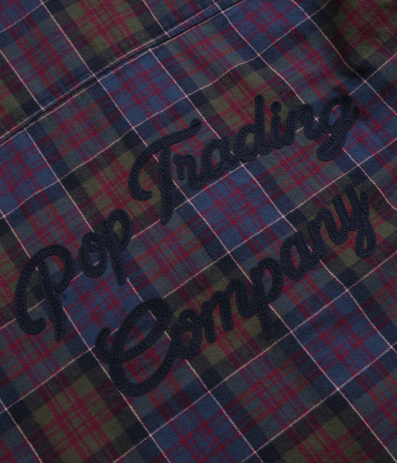 Pop Trading Company Flannel BD Shirt in Multicolour