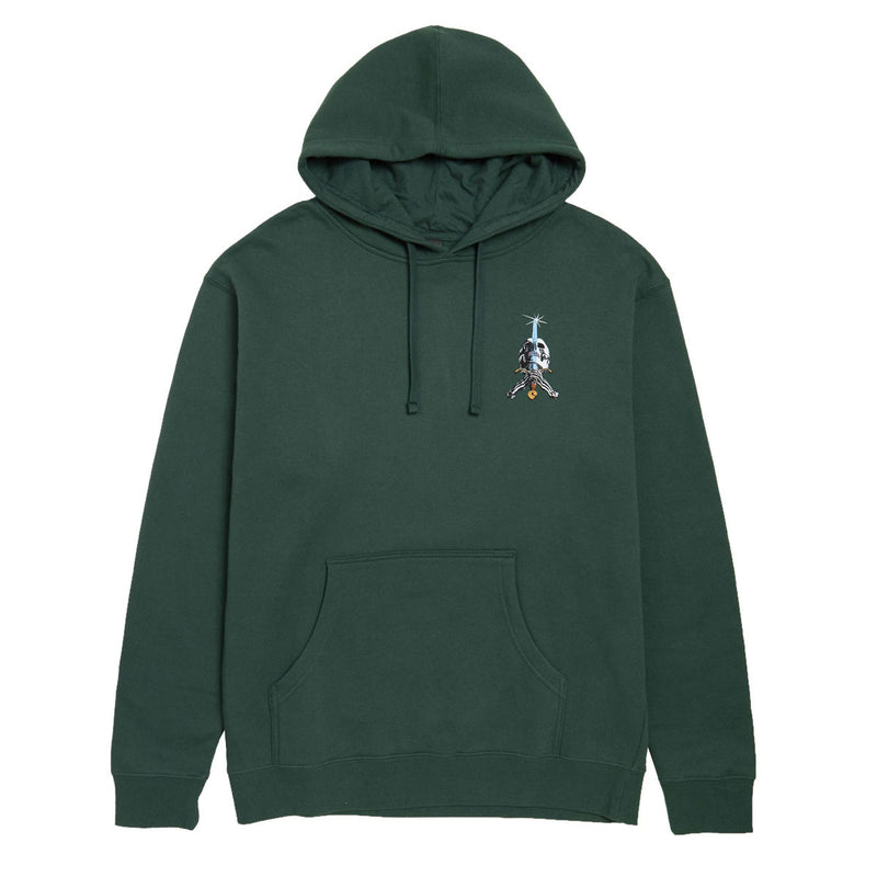 Powell-Peralta Skull And Sword Hoodie - Alpine Green