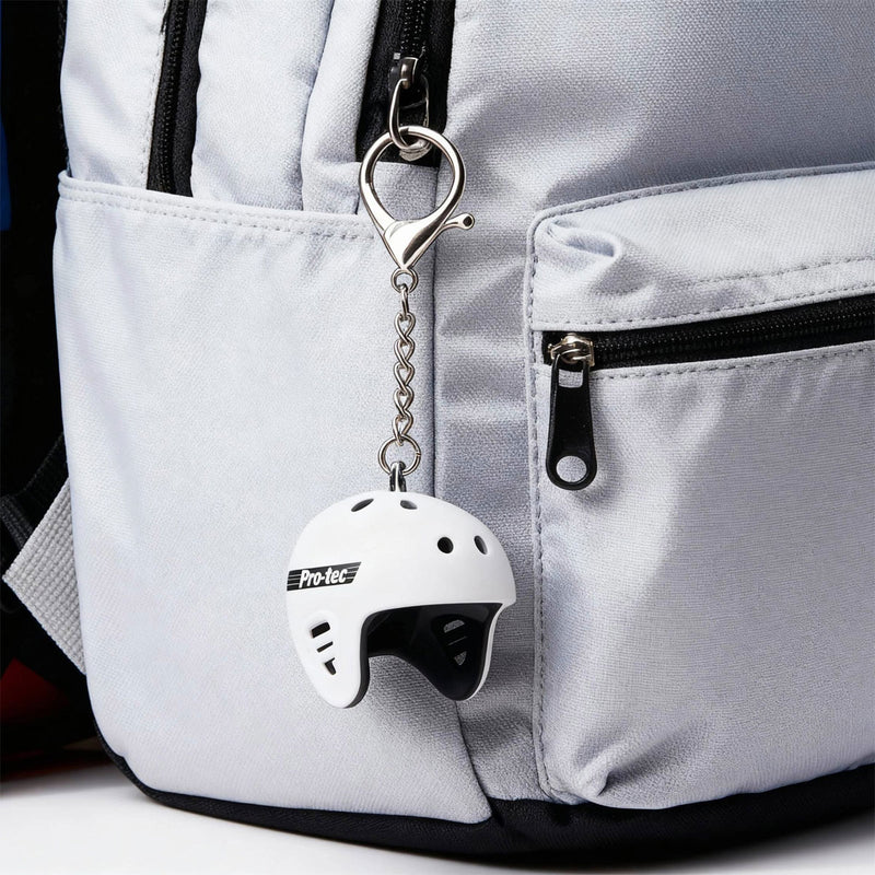 Pro-Tec Helmet Keychain - White Matte