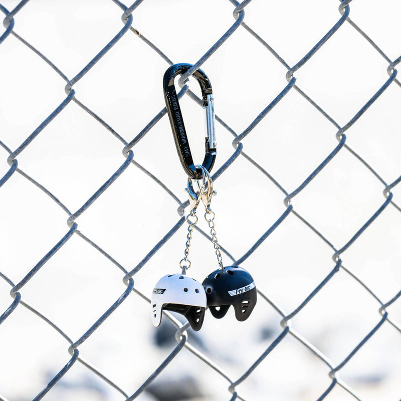 Pro-Tec Helmet Keychain - White Matte