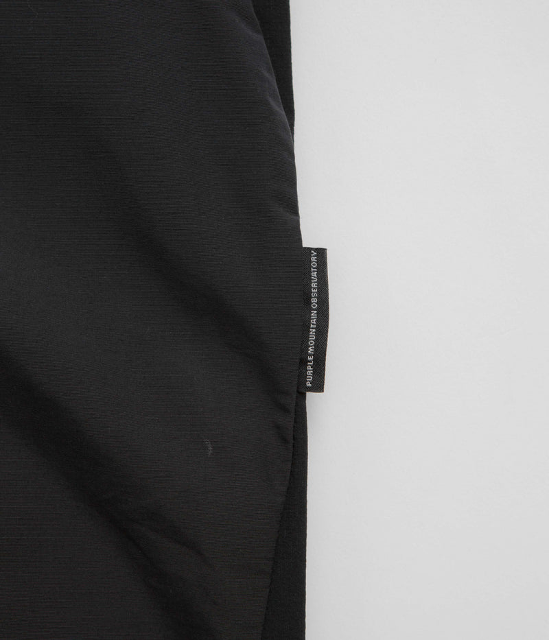 Purple Mountain Observatory Blocked Terrain Pants in Black