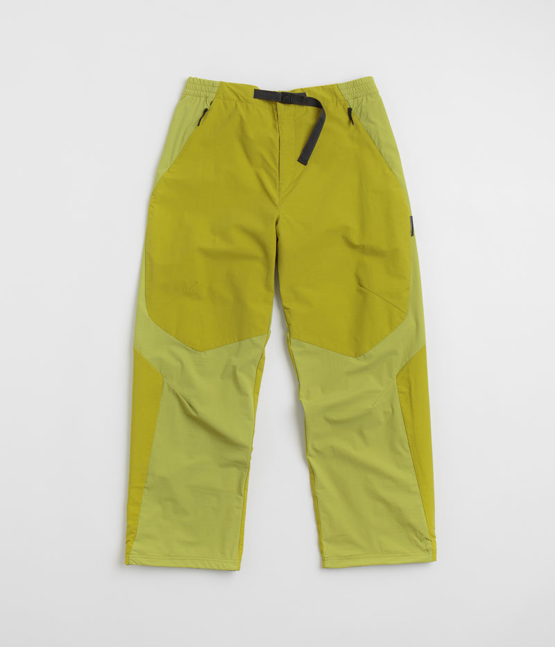 Purple Mountain Observatory Blocked Terrain Pants in Mustard