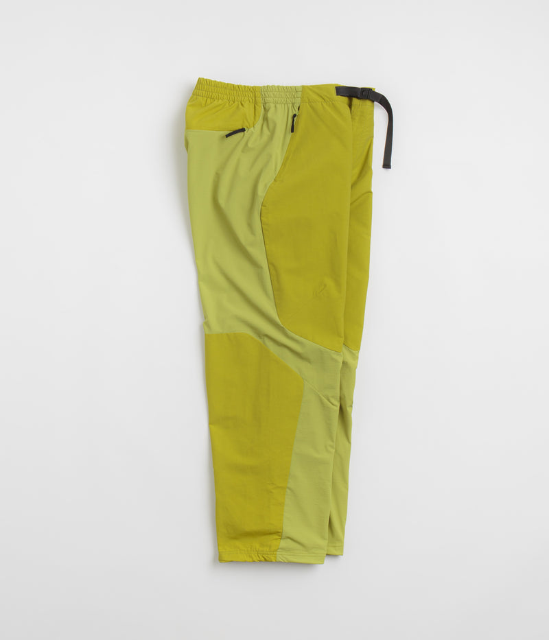 Purple Mountain Observatory Blocked Terrain Pants in Mustard