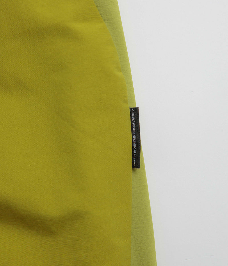 Purple Mountain Observatory Blocked Terrain Pants in Mustard