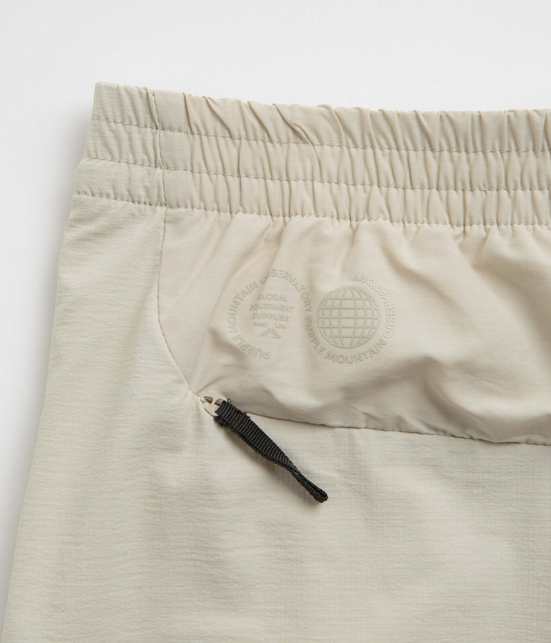 Purple Mountain Observatory Blocked Terrain Pants in Stone
