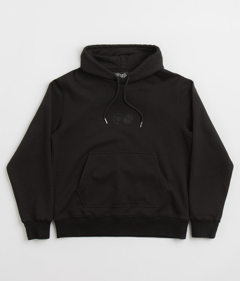 Purple Mountain Observatory Garment Dye Hoodie in Black