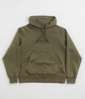 Purple Mountain Observatory Garment Dye Hoodie in Khaki