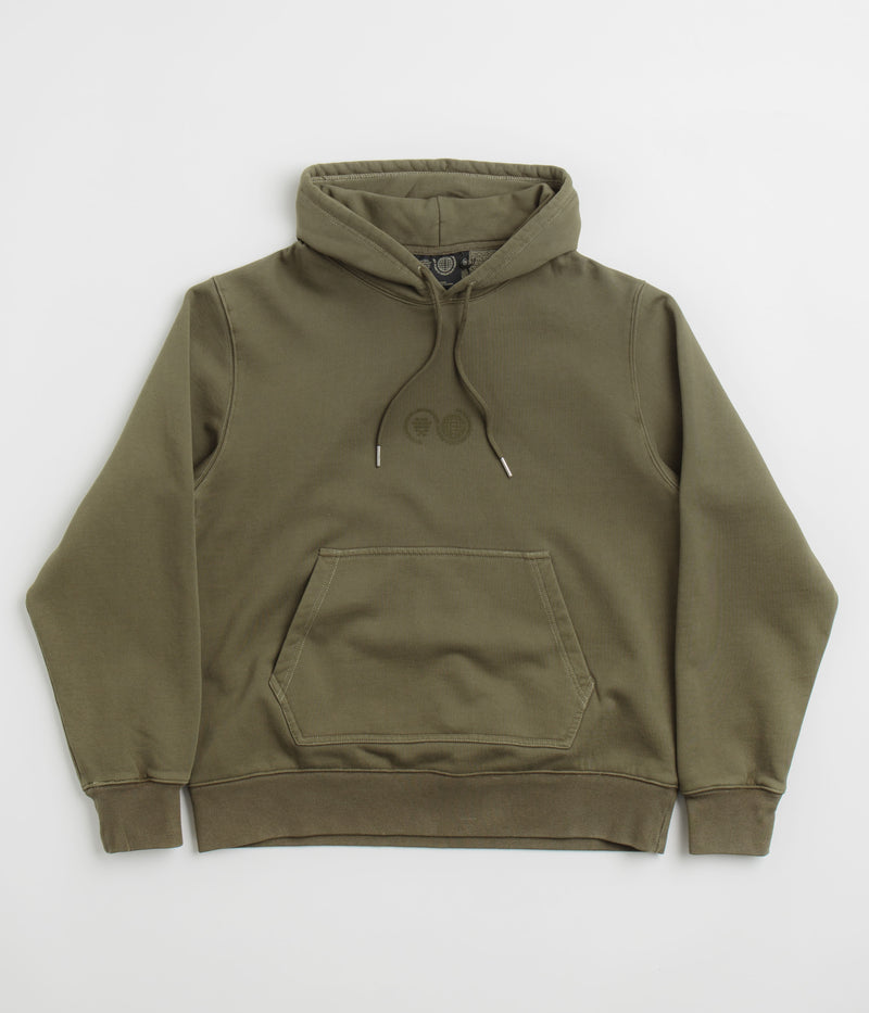 Purple Mountain Observatory Garment Dye Hoodie in Khaki