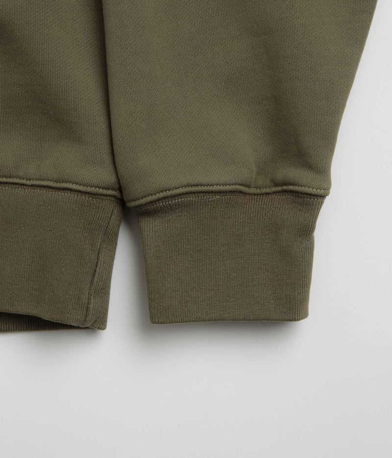 Purple Mountain Observatory Garment Dye Hoodie in Khaki
