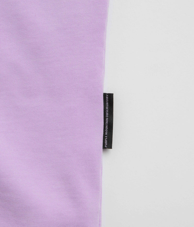 Purple Mountain Observatory Garment Dyed T-Shirt in Lilac