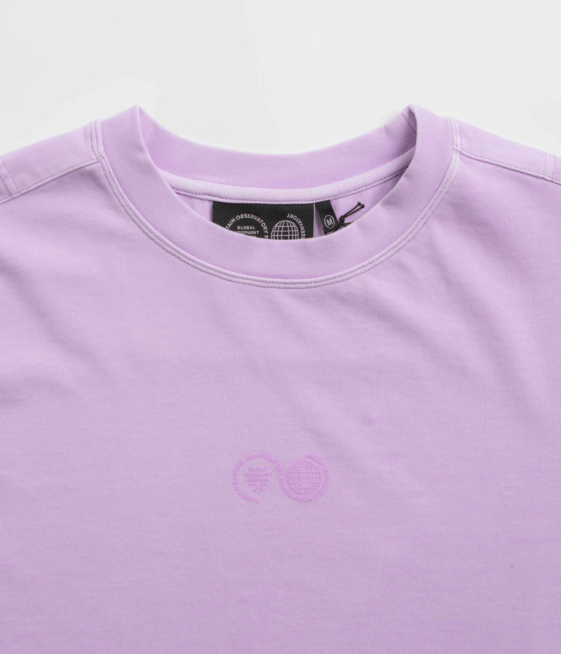 Purple Mountain Observatory Garment Dyed T-Shirt in Lilac