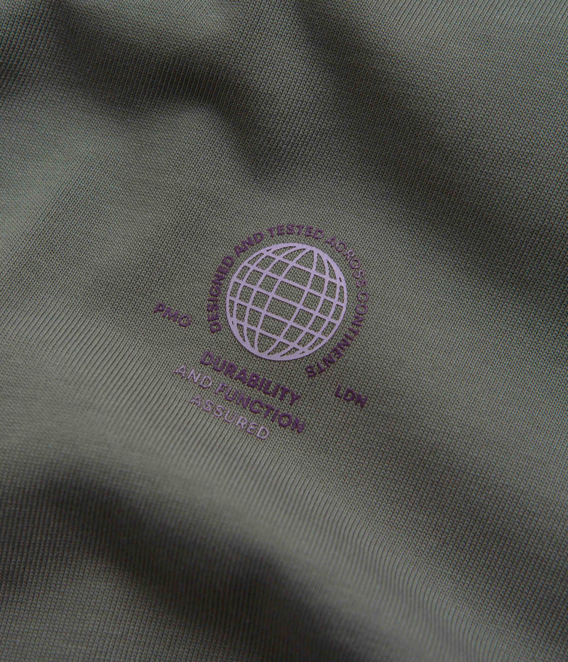 Purple Mountain Observatory Globe T-Shirt in Grey